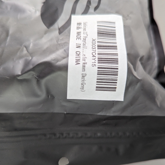 Sofeiyan 13 Inch Pony Tail Extension Dark Gray Clip In New In Package - Picture 7 of 9